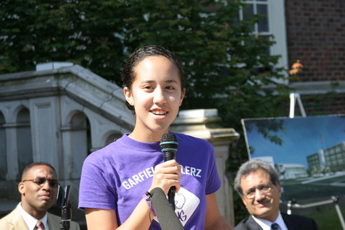 Garfield ASB President Tatiana Gellein '06